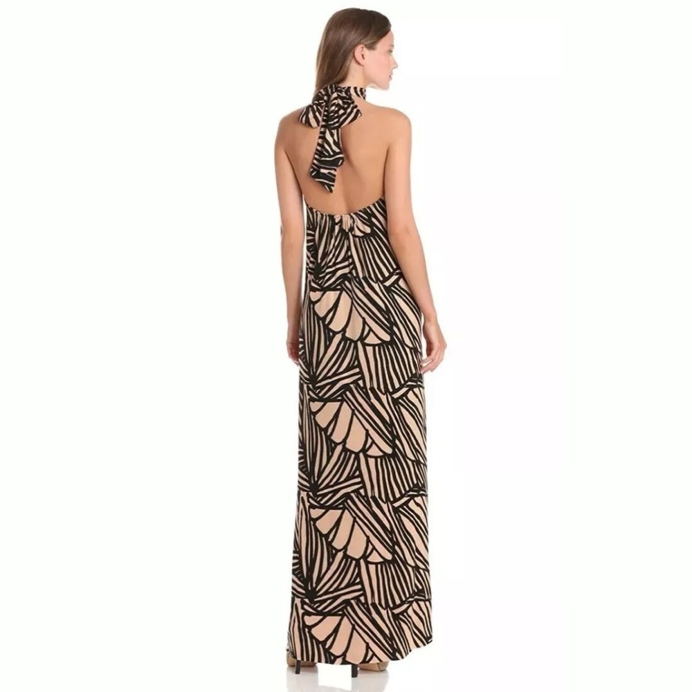 NWT Rachel Pally Shu Mock Neck Halter Maxi…
